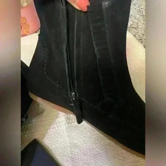 Giuseppe Zanotti Dalila Suede Fringe Boots - Picture 3 of 13